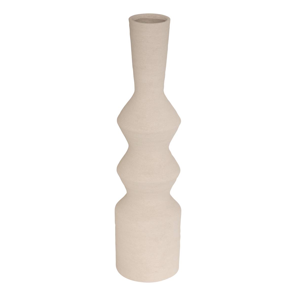 Vase "Ezia" Cream, H.60 cm