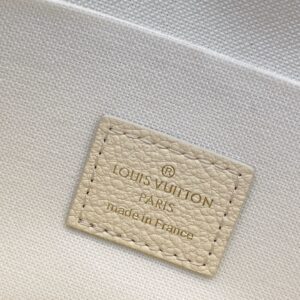 Louis Vuitton Félicie Pochette in black and beige Bicolor1:1High-quality replica