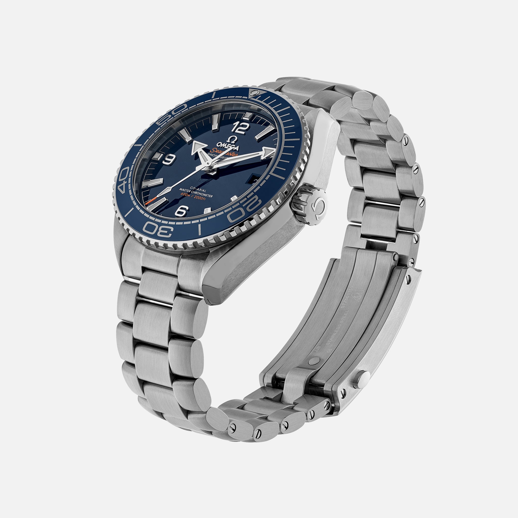 Seamaster Planet Ocean 600M Co-Axial Master Chronometer 43.5mm Blue Dial On Bracelet(1:1 replica) - Top club