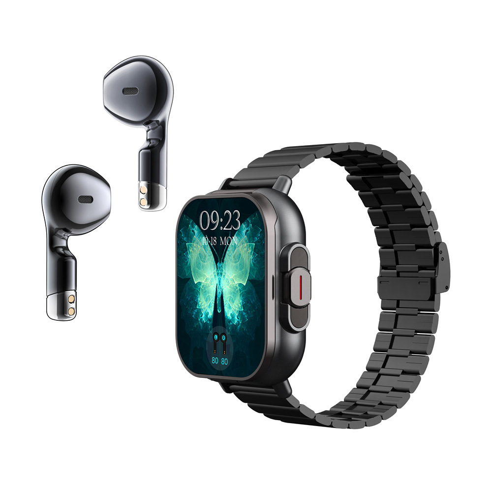 New D8 Bluetooth Call 2-in-1 Bluetooth Headset Smartwatch Sports Fashion Couple Ladies Phone Watch