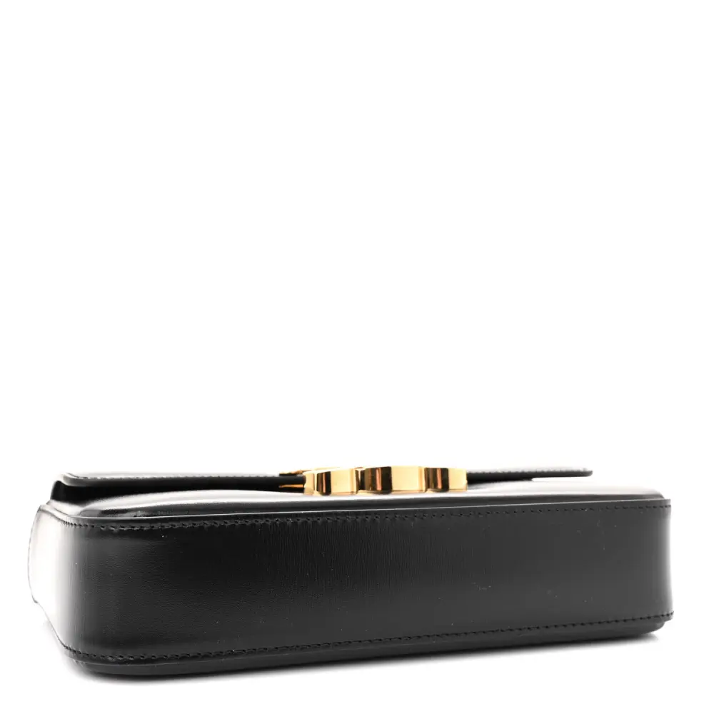 Replica Celine Black Small Triomphe Shoulder Bag with Gold Hardware1:1High-quality replica