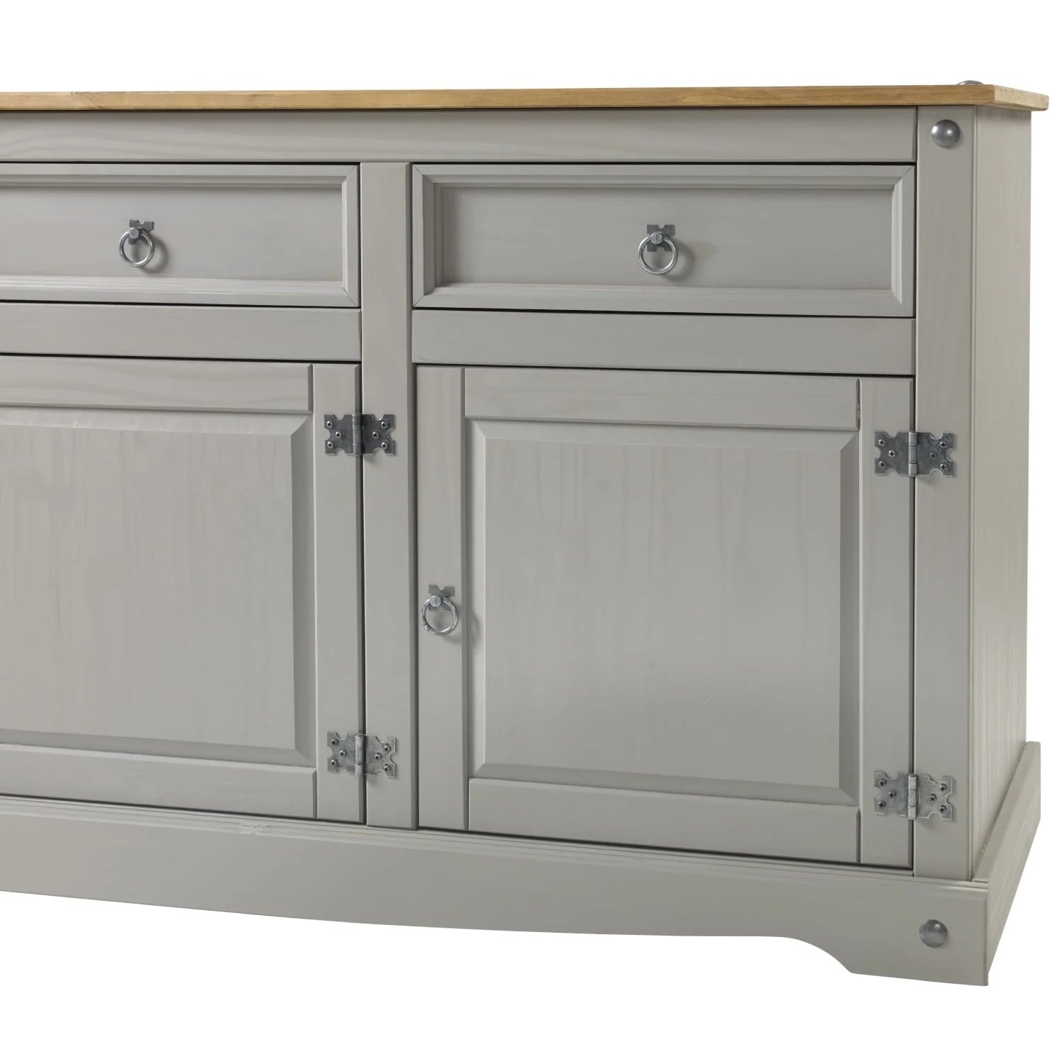 Wood Buffet Sideboard Corona Gray | Furniture Dash COG917 - Image 3