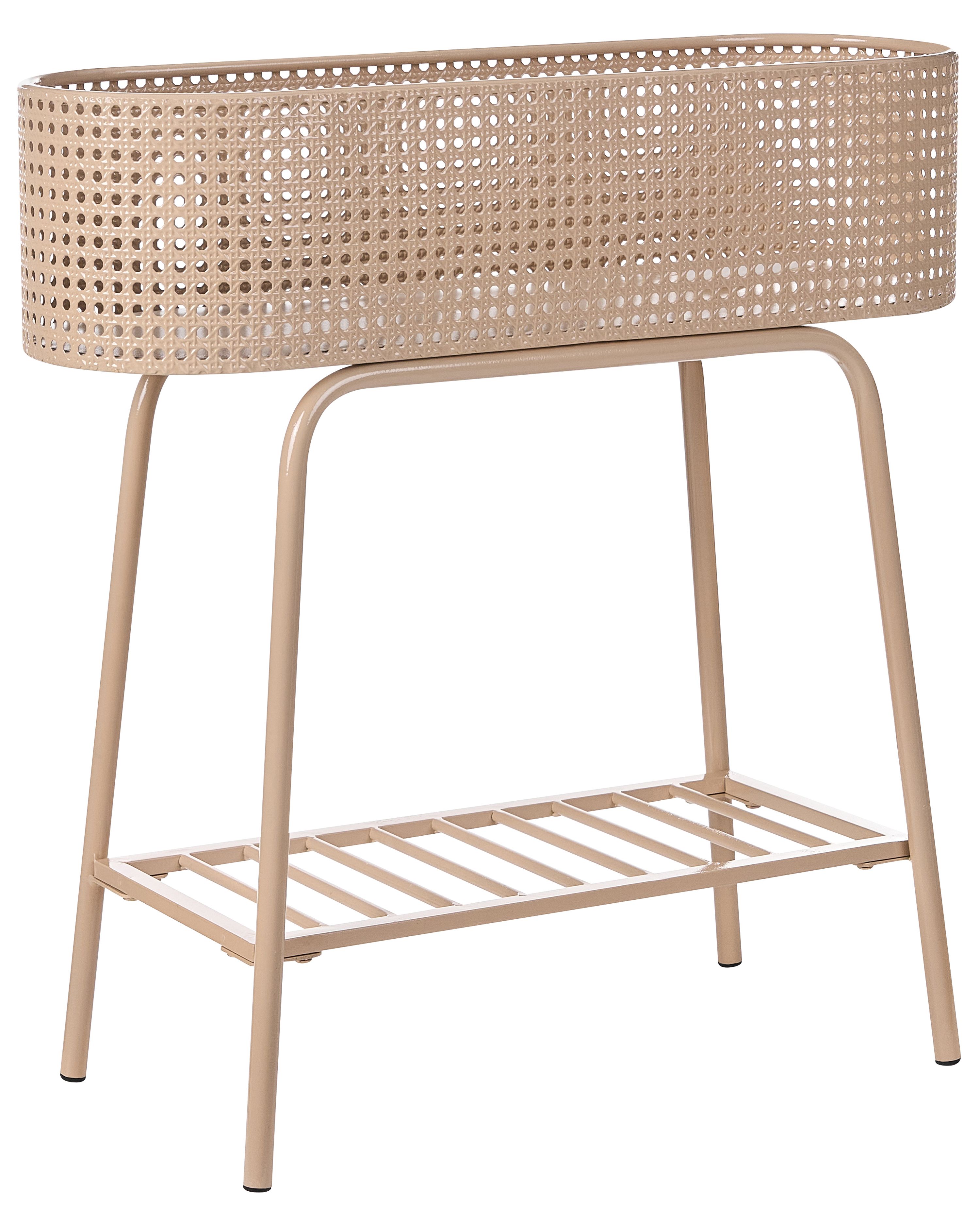 Plant Stand LINNAEA Metal 60 cm Beige