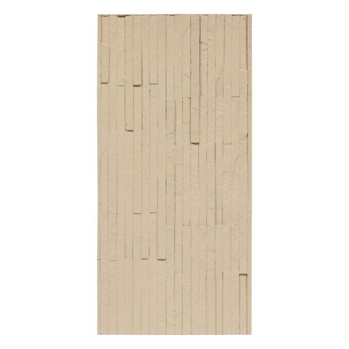 Wall sticker with cladding effect "Cary" Beige, 58x28 cm