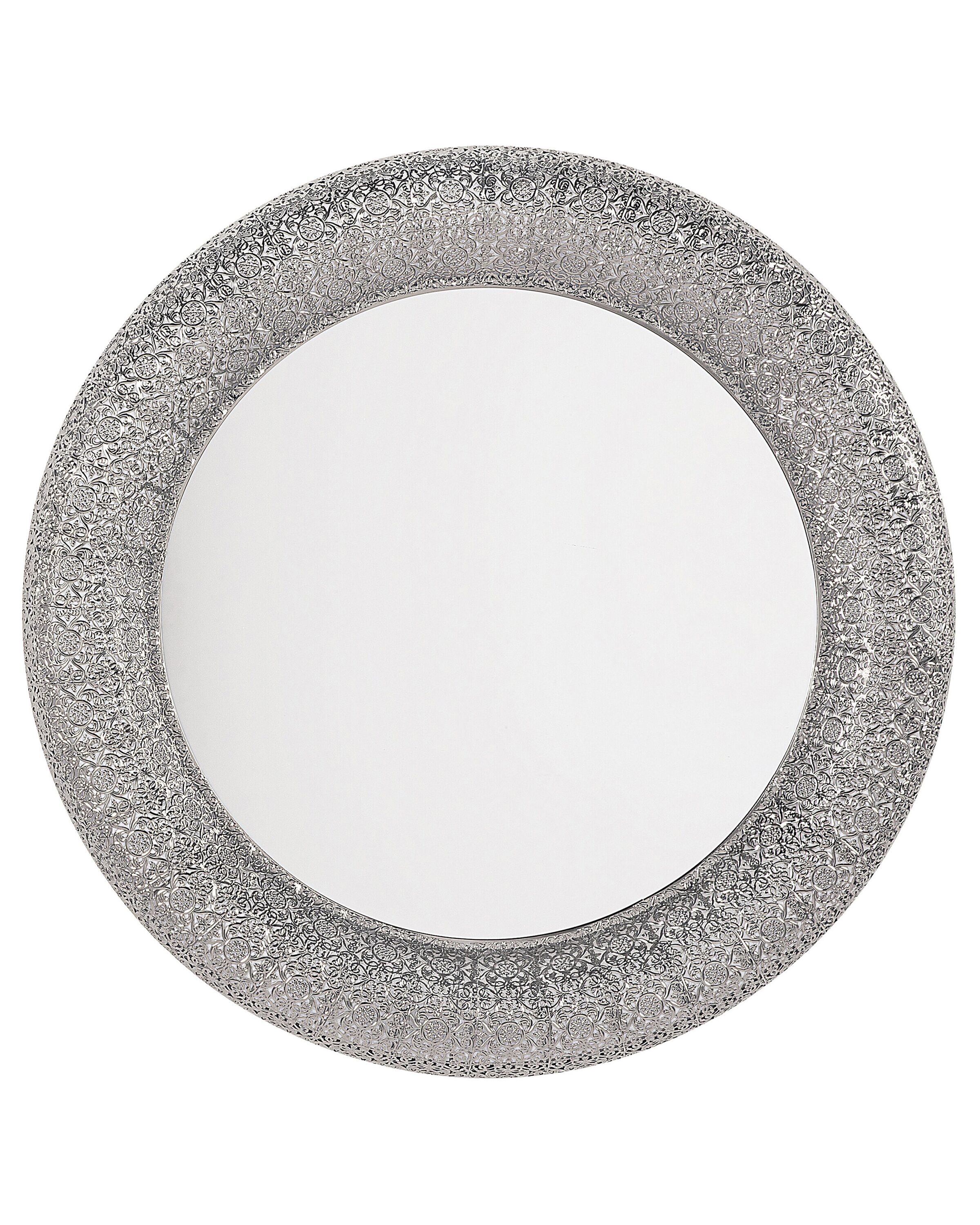 Wall Mirror CHANNAY 80 cm 80 cm Metal Silver