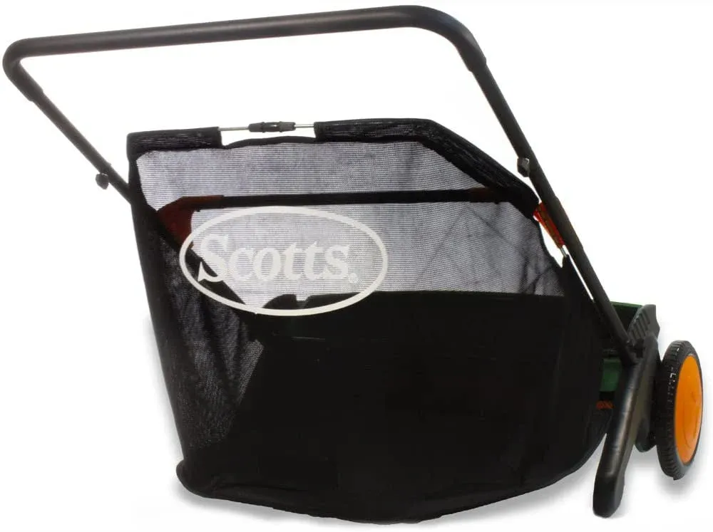 Scotts Push Lawn Sweeper, 26-Inch Sweeping Width, 3.6 Bushel Collection Bag - LSW70026S - Image 6 Scotts Push Lawn Sweeper, 26-Inch Sweeping Width, 3.6 Bushel Collection Bag - LSW70026S - Image 6