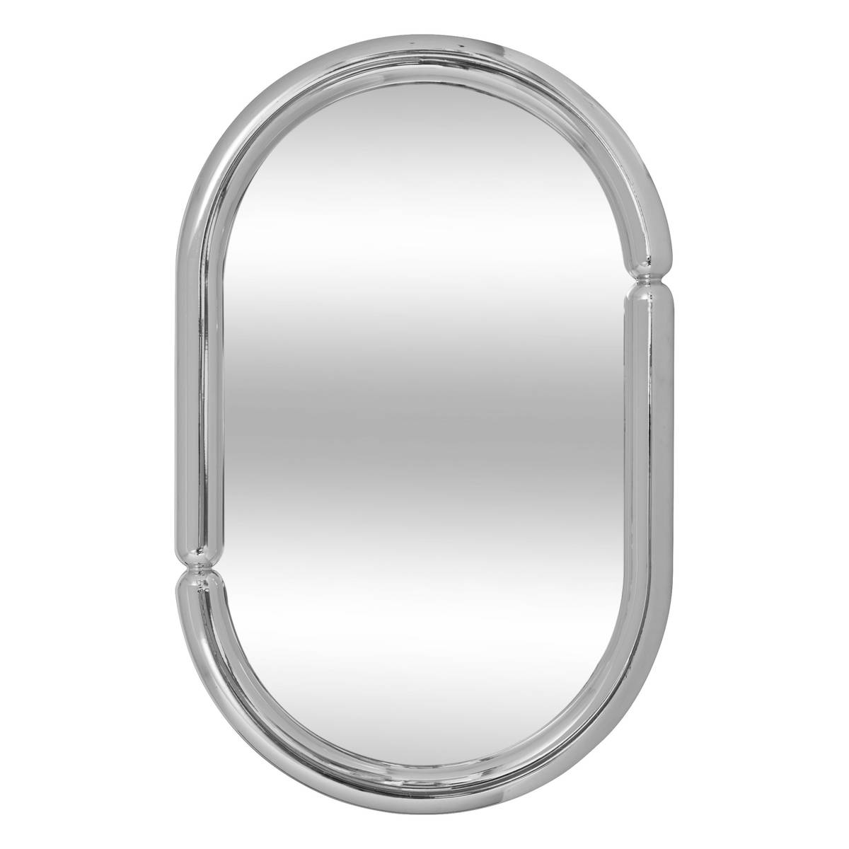Wall Mirror "Micaela" Silver, 55x35cm