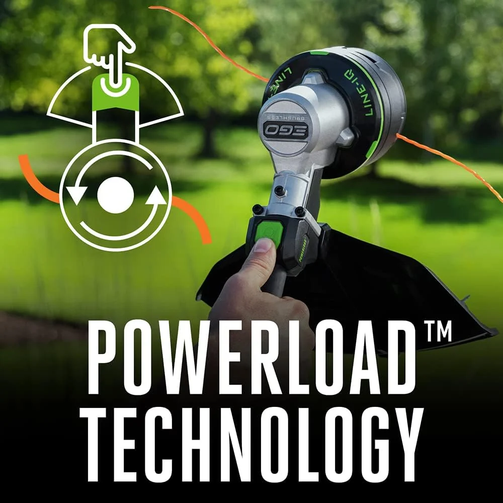 EGO Power+ 56-Volt 16-Inch Cordless String Trimmer With 4.0Ah And BA1400T 2.5Ah Batteries And 320W Charger - ST1623T - Image 3 EGO Power+ 56-Volt 16-Inch Cordless String Trimmer With 4.0Ah And BA1400T 2.5Ah Batteries And 320W Charger - ST1623T - Image 3