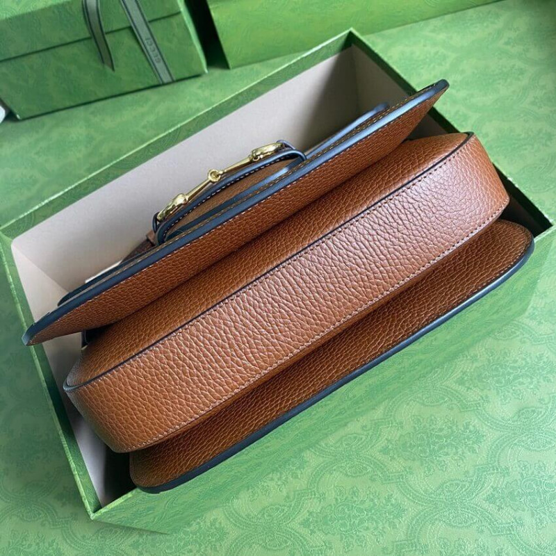 Replica Gucci Horsebit 1955 Small Bag 602204 In Blue Denim1:1High-quality replica