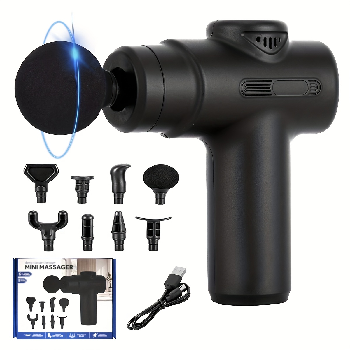 Multifunctional fascia gun