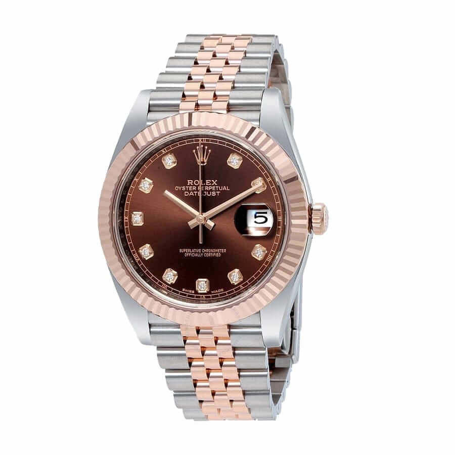 Rolex Datejust II 126331-0004 Chocolate Diamond Dial Replica - Elite Watch Atelier