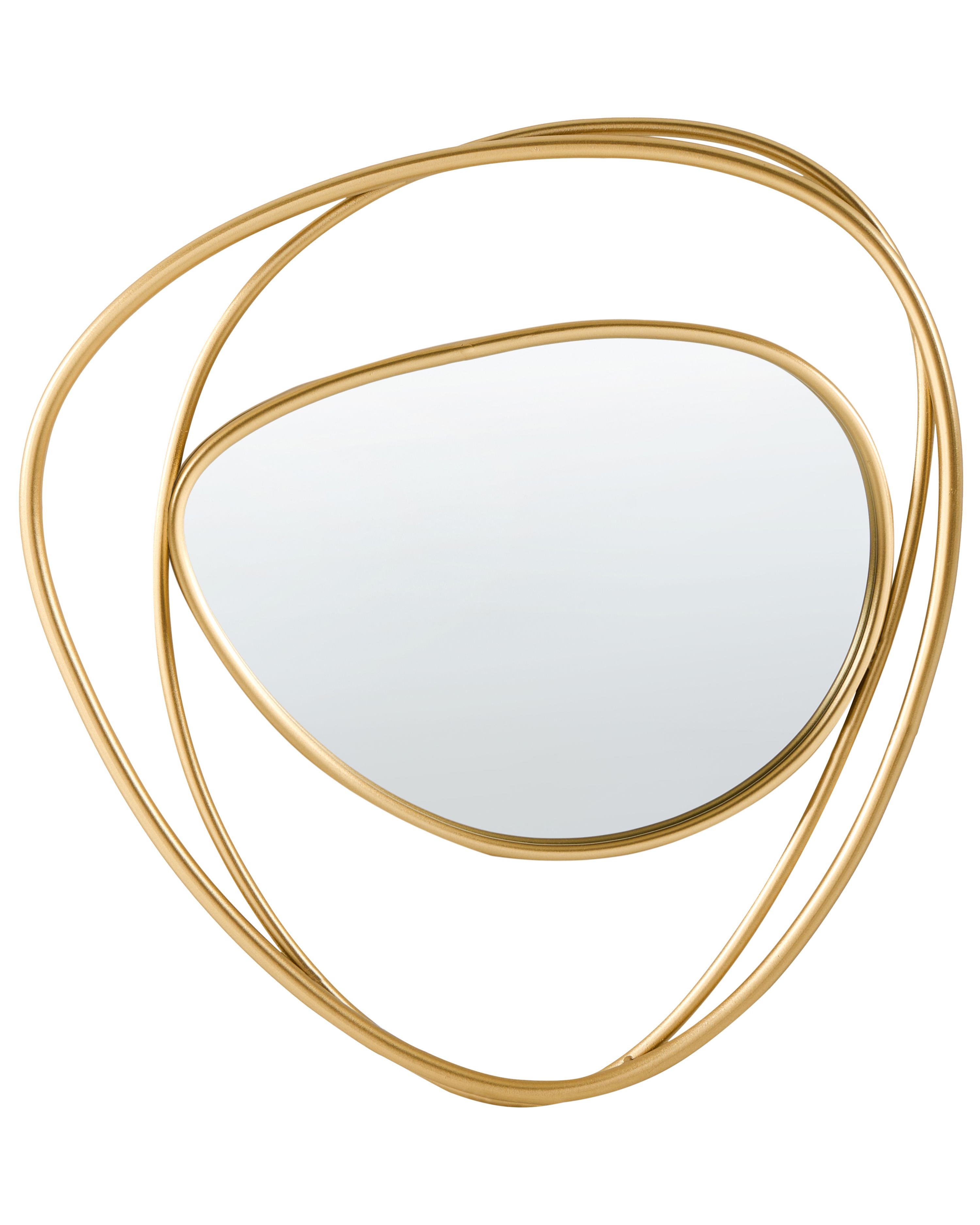 Wall Mirror COURCY 50 cm 54 cm Metal Gold