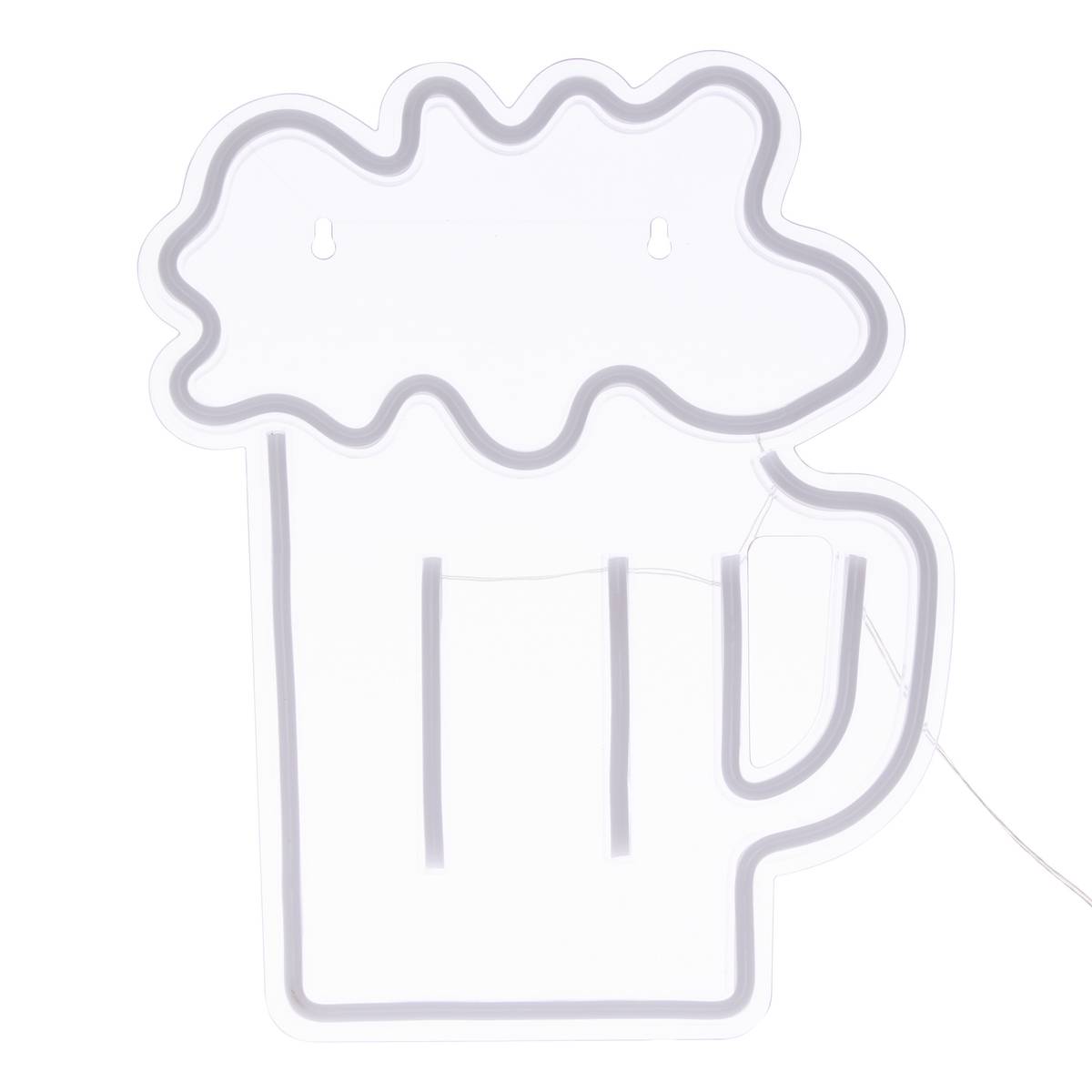 LED Neon "Beer" Usb, Yellow, 29.2x1.5 cm