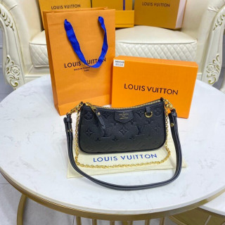 Louis Vuitton Monogram Empreinte Easy Pouch On Strap Black1:1High-quality replica