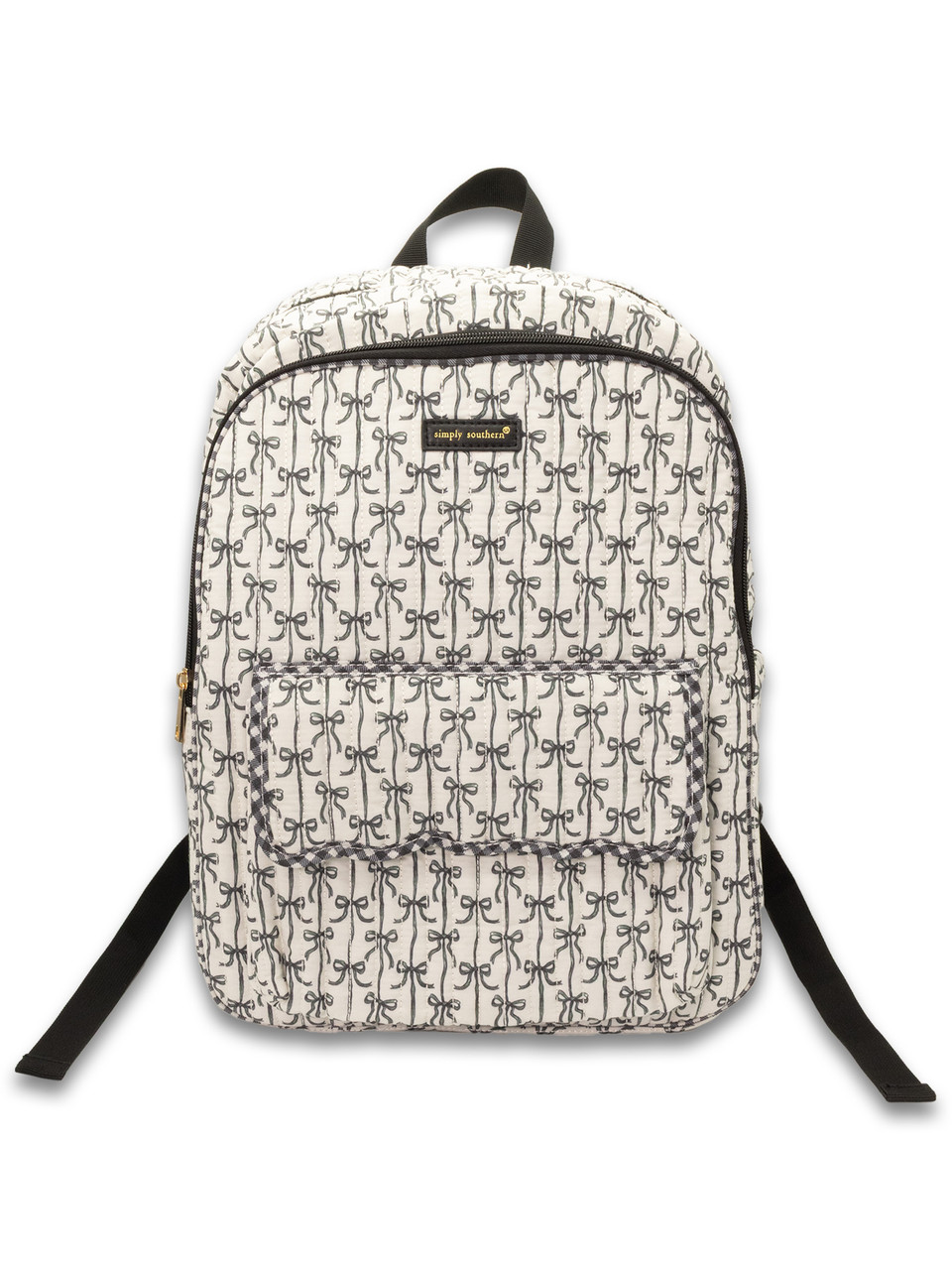 0126-BAG-QLTD-BKPK-BLKBOW - Simply Southern Outlet
