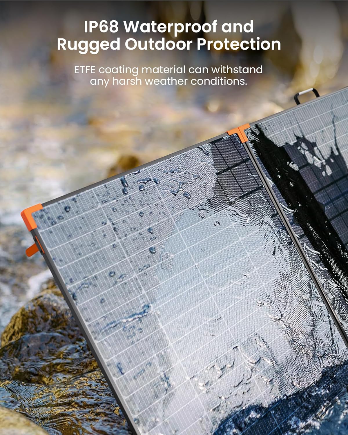 Portable Foldable Solar Panel 450W 38V N-Type 16BB 25% Efficiency - IP68 Waterproof - Image 6 Portable Foldable Solar Panel 450W 38V N-Type 16BB 25% Efficiency - IP68 Waterproof - Image 6