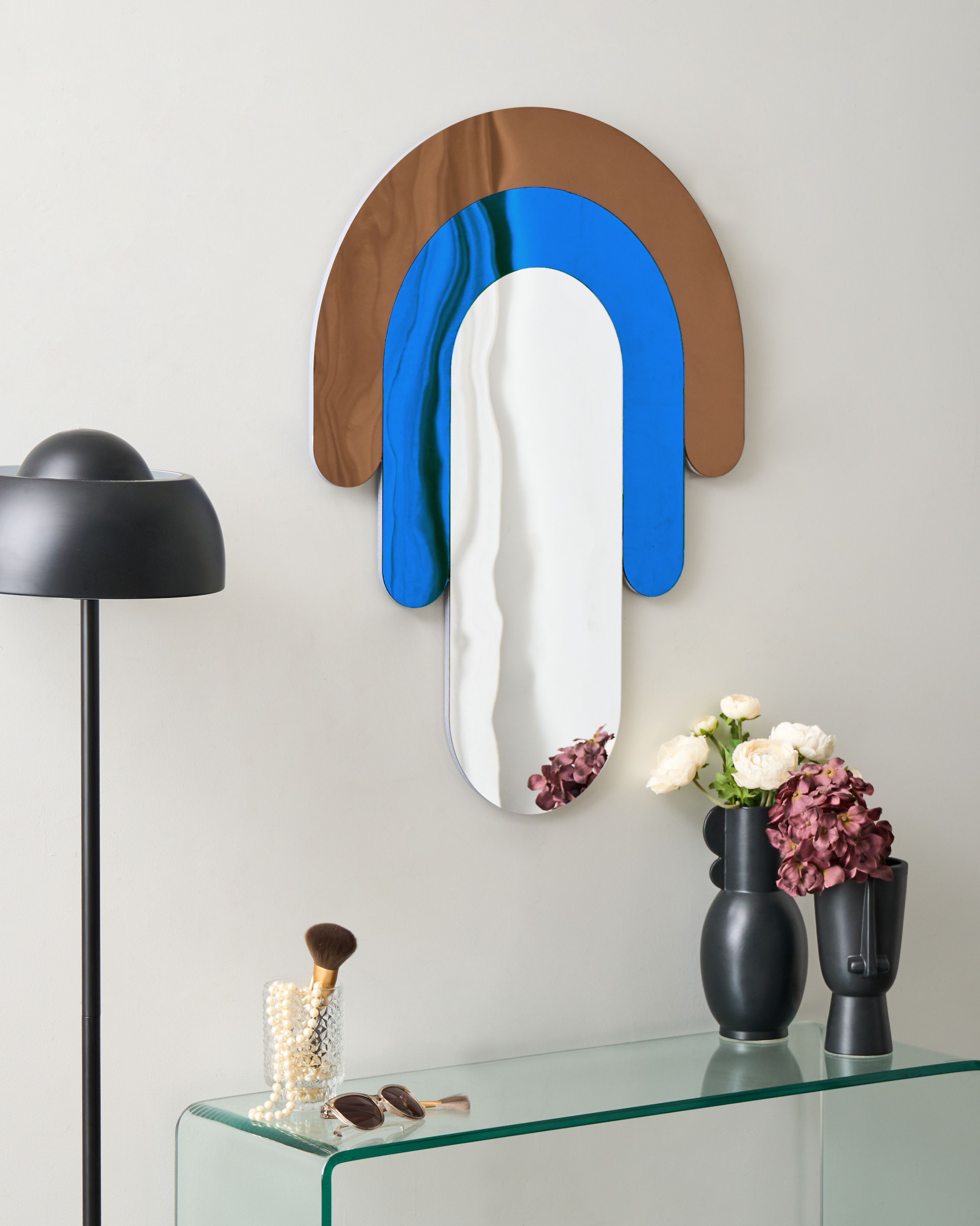 Wall Mirror MESPAUL 60 cm 80 cm Multicolour
