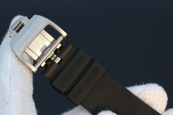 Replica Richard Mille RM033 Titanium SF Roman Markers Dial Black Rubber Strap Micro-Rotor Movement - Top club