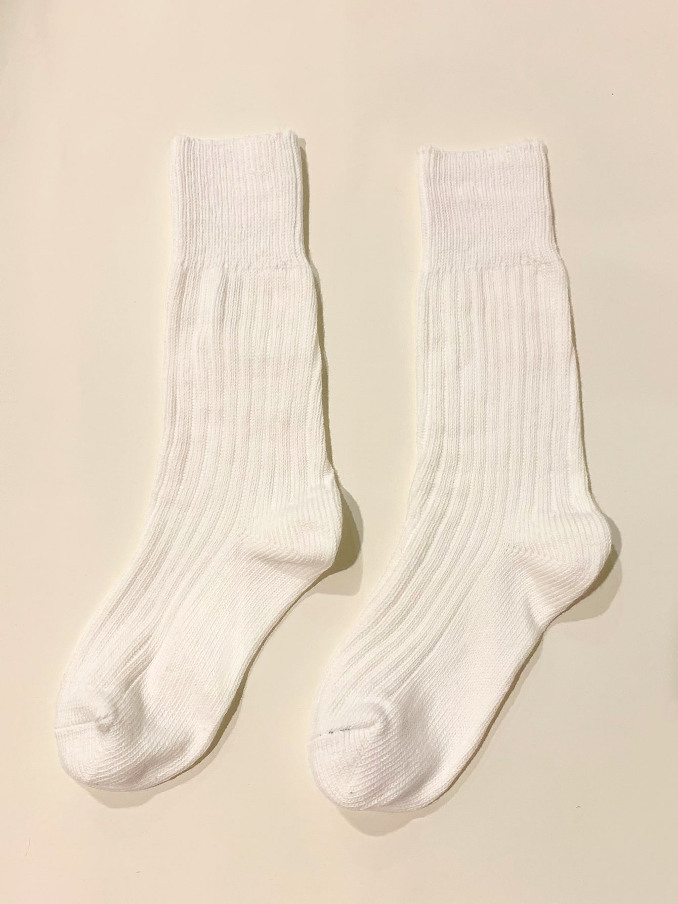 Solid Crew Socks