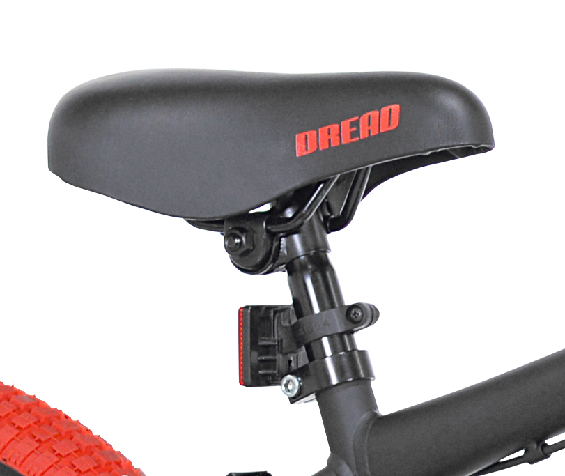 20" Dread Boy's BMX Bike, Black/Red - Image 10