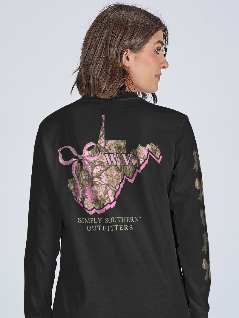 LS-STATE-WV-BLK - Simply Southern Outlet