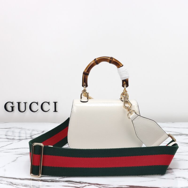 Replica Gucci Bamboo 1947 Patent White1:1High-quality replica