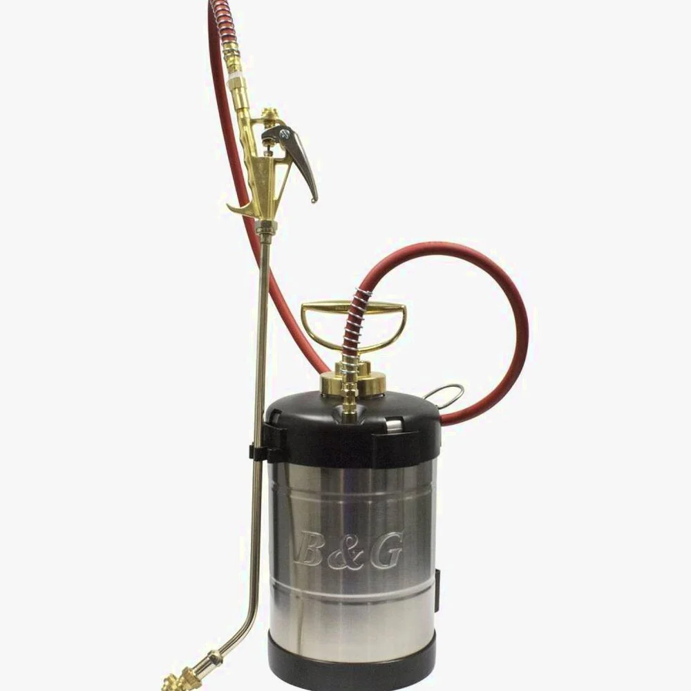 B&G 1 Gal Stainless Steel Sprayer With 18 inch Multeejet Tip - DS9220 B&G 1 Gal Stainless Steel Sprayer With 18 inch Multeejet Tip - DS9220