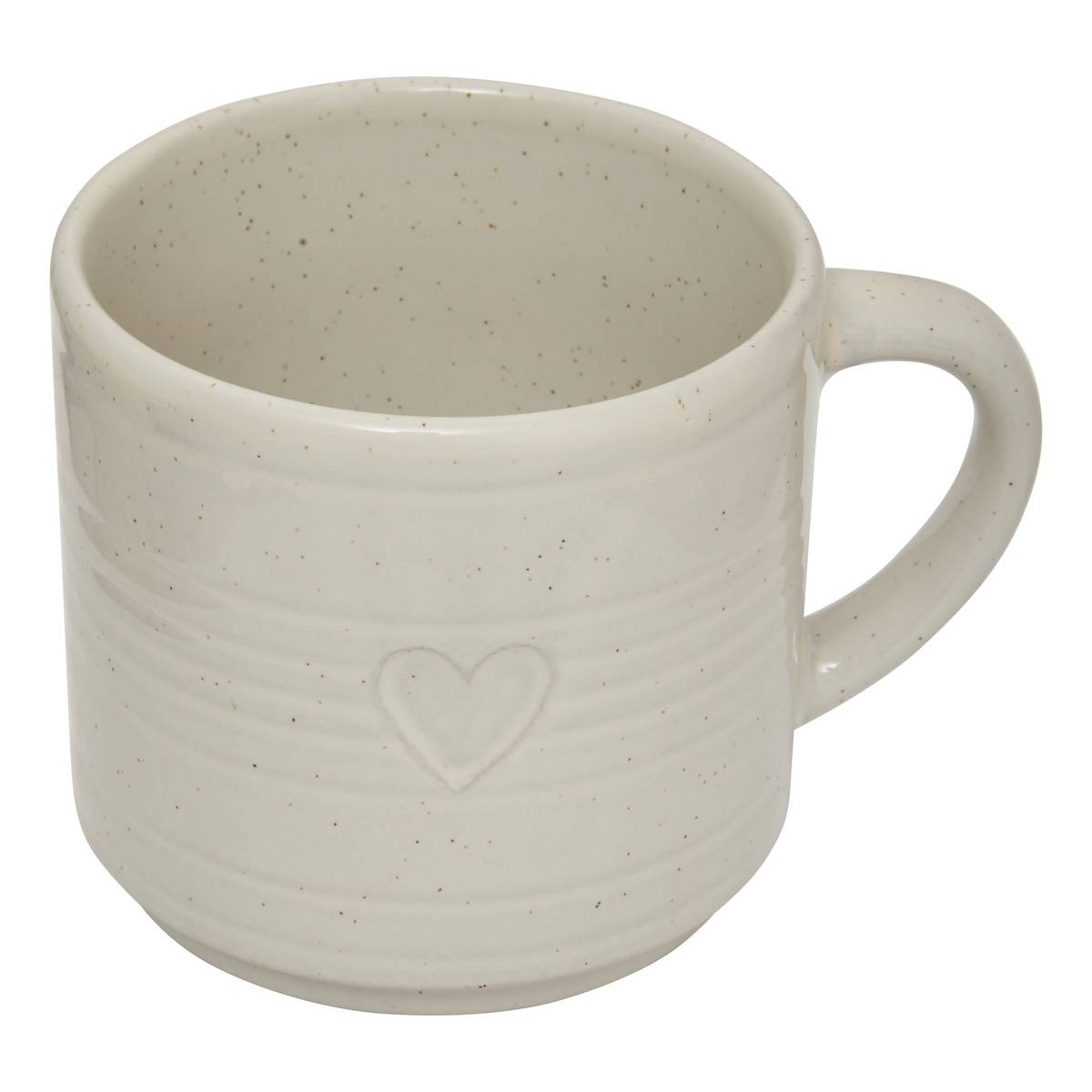 Set of 2 "Adele" mugs 420 ml, stoneware (ceramic), White