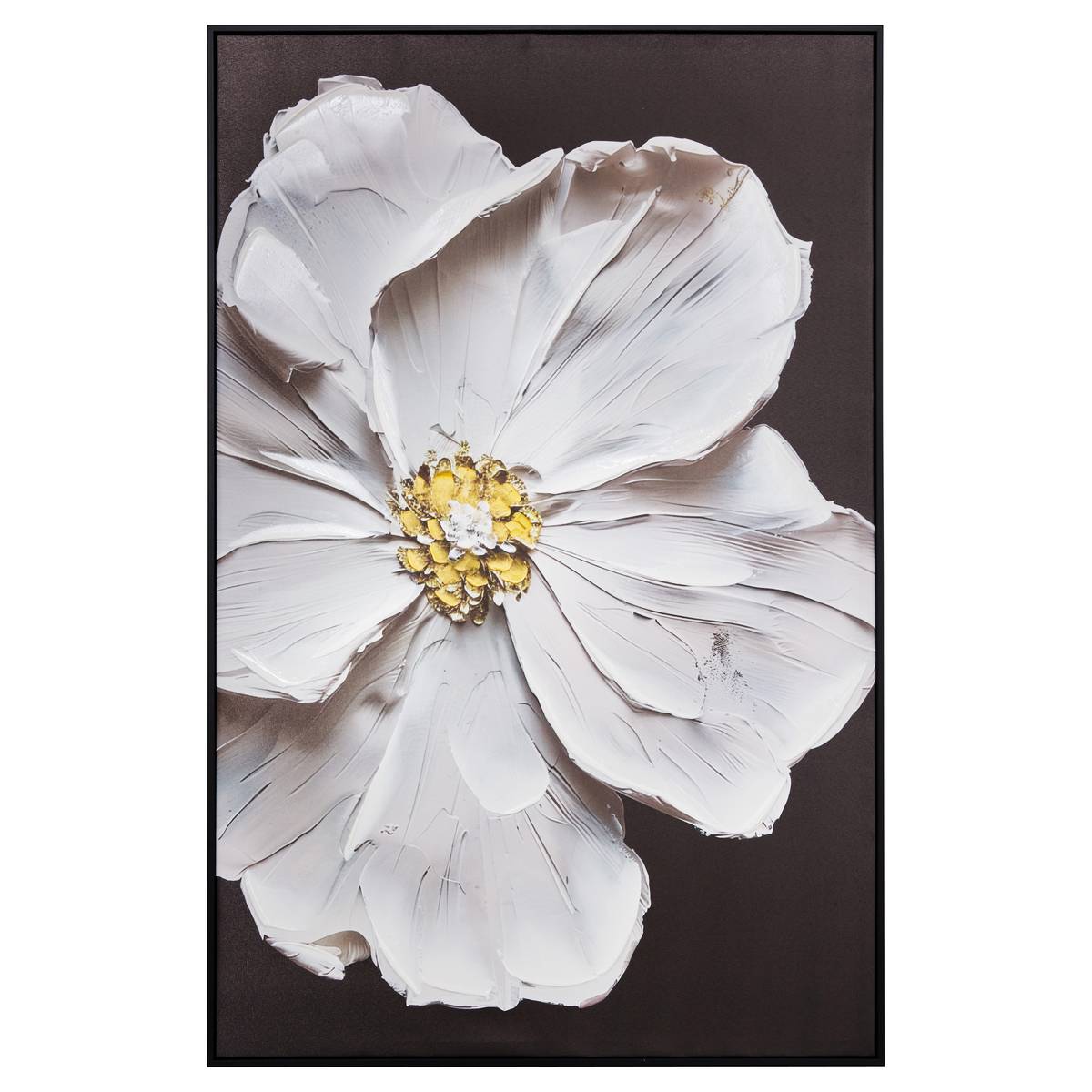 Framed Painting "Mao" Black & White, 116x75 cm