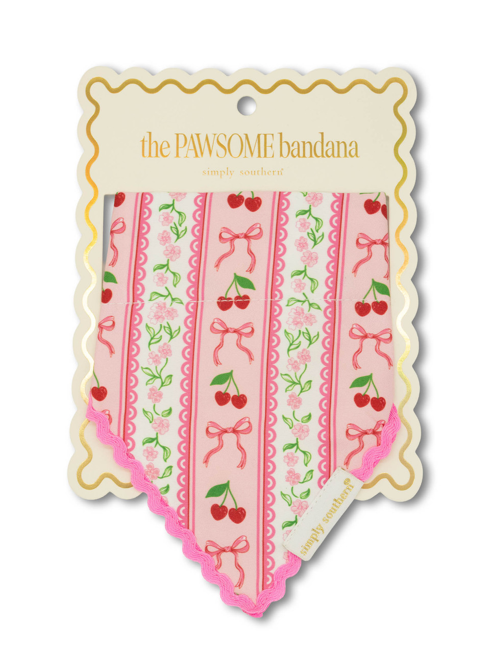 0126-PET-BNDN-PAWSOME-CHRYSTR - Simply Southern Outlet