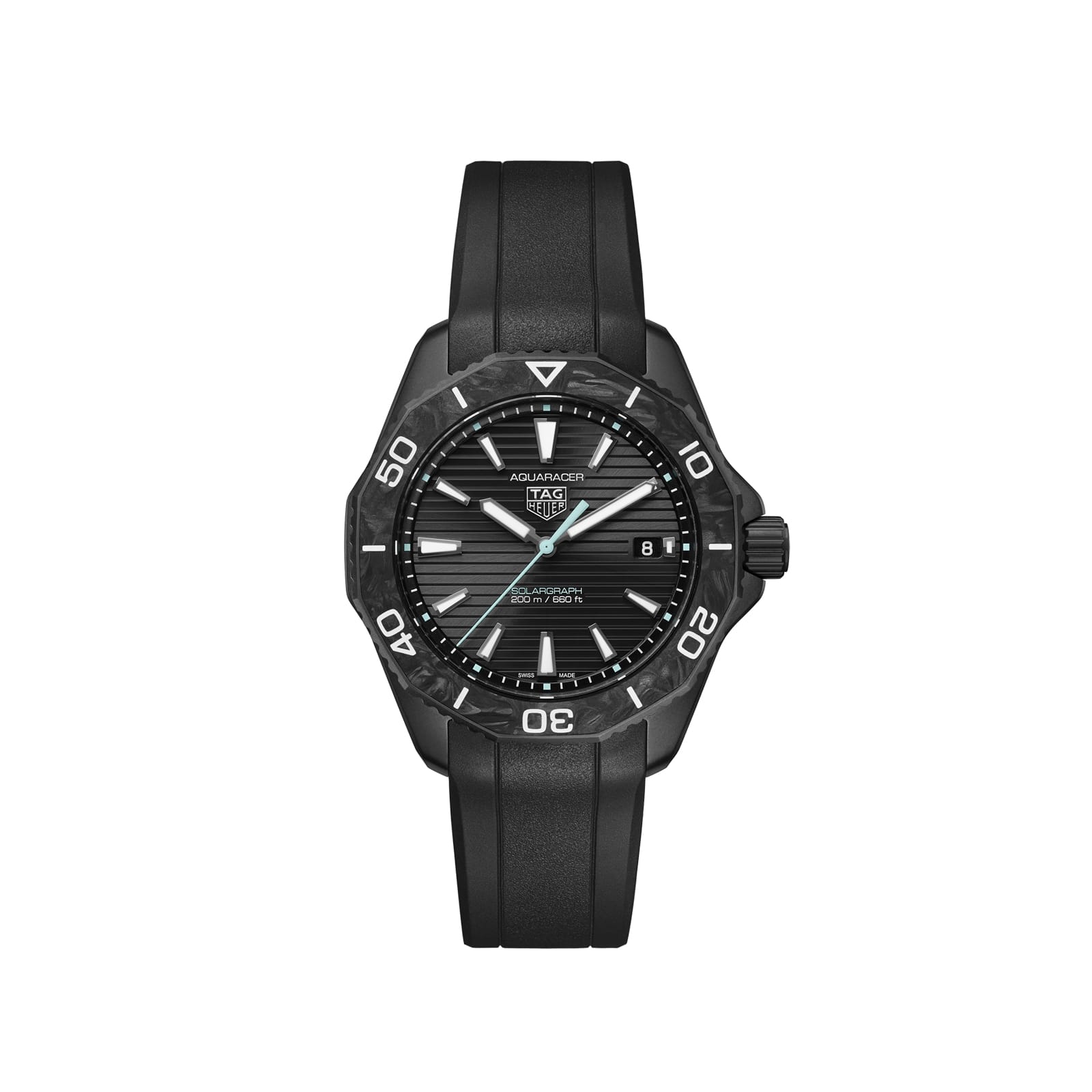 TAG Heuer Replica Watch Aquaracer Professional 200 Solargraph Solar Quartz 40 mm Steel(1:1 replica) - Top club