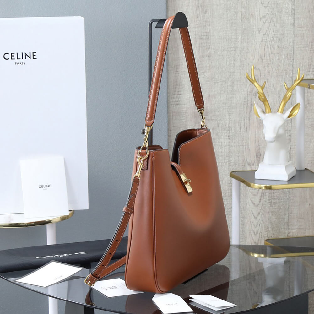 CELINE MEDIUM CAMILLE 16 SOFT BAG IN SMOOTH CALFSKIN(HIGH-END GRADE)1:1High-quality replica