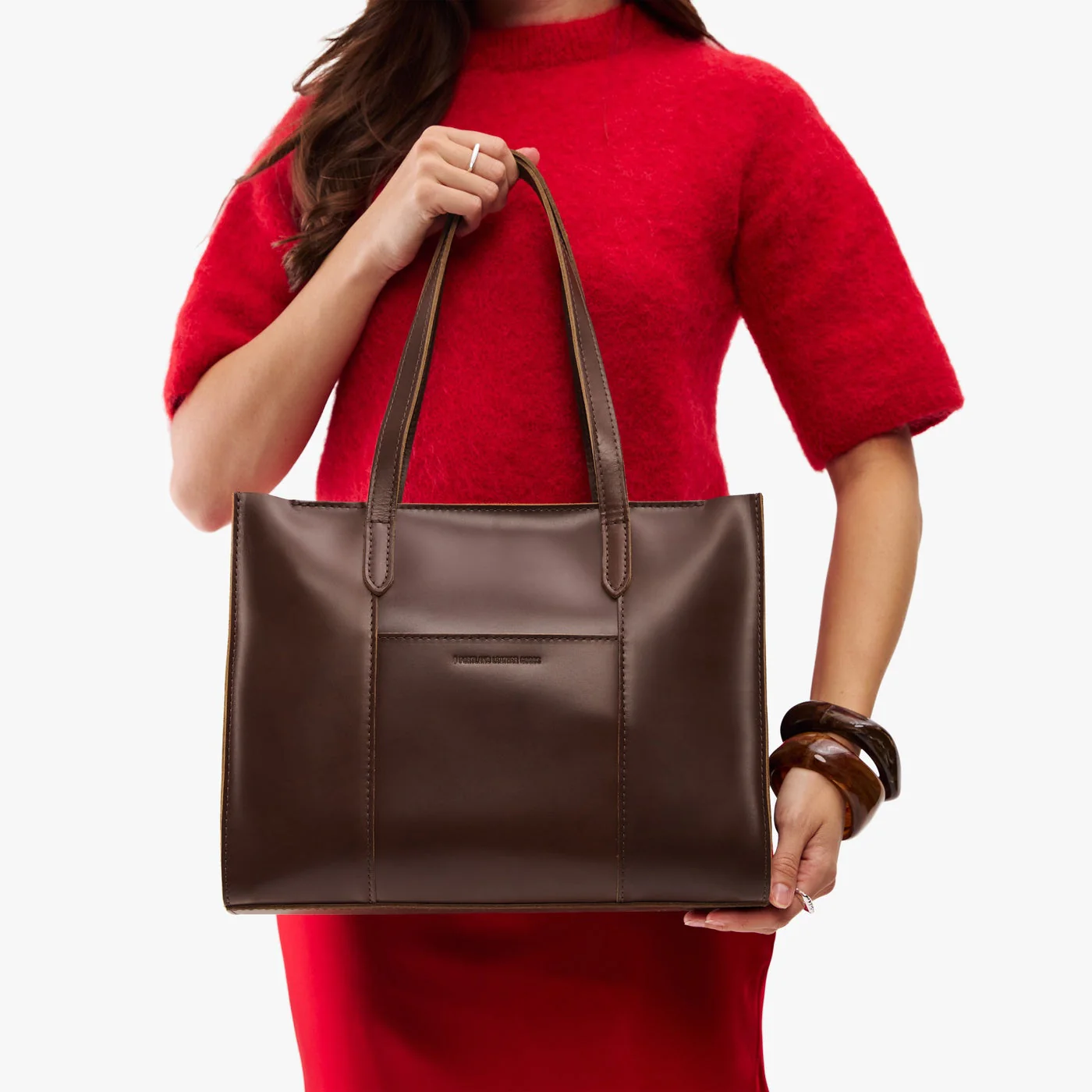 Large Lola Zipper Crossbody Tote