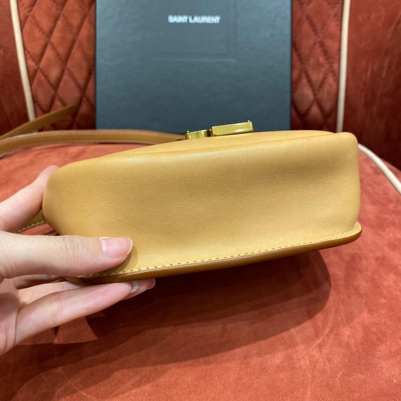 Replica Saint Laurent Kaia Ysl-Plaque Small Leather Satchel 6197401:1High-quality replica