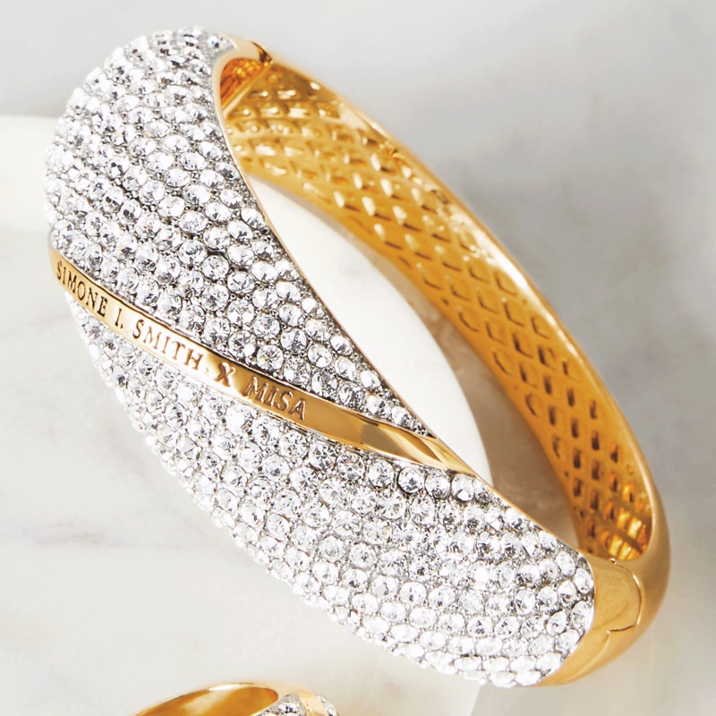 SIS Crystal Bangle - MIDNIGHT VELVET CATALOG