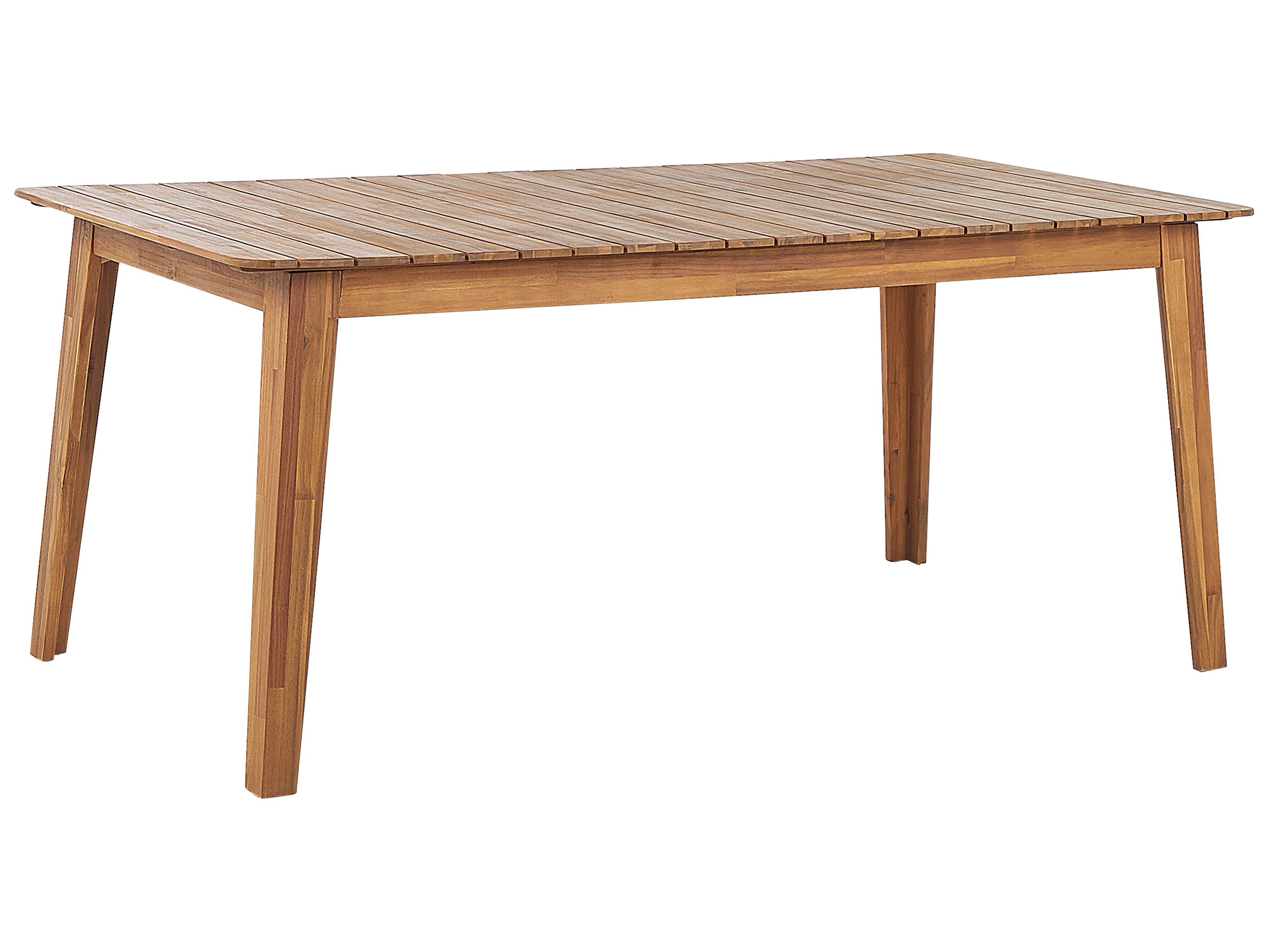 Garden Dining Table FORNELLI 180 cm 90 cm Acacia Wood Brown