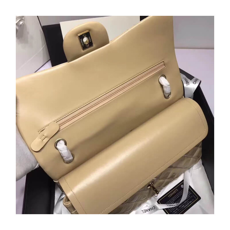 Replica Chanel Pantent Leather 30Cm Classic Flap Bag A11131:1High-quality replica