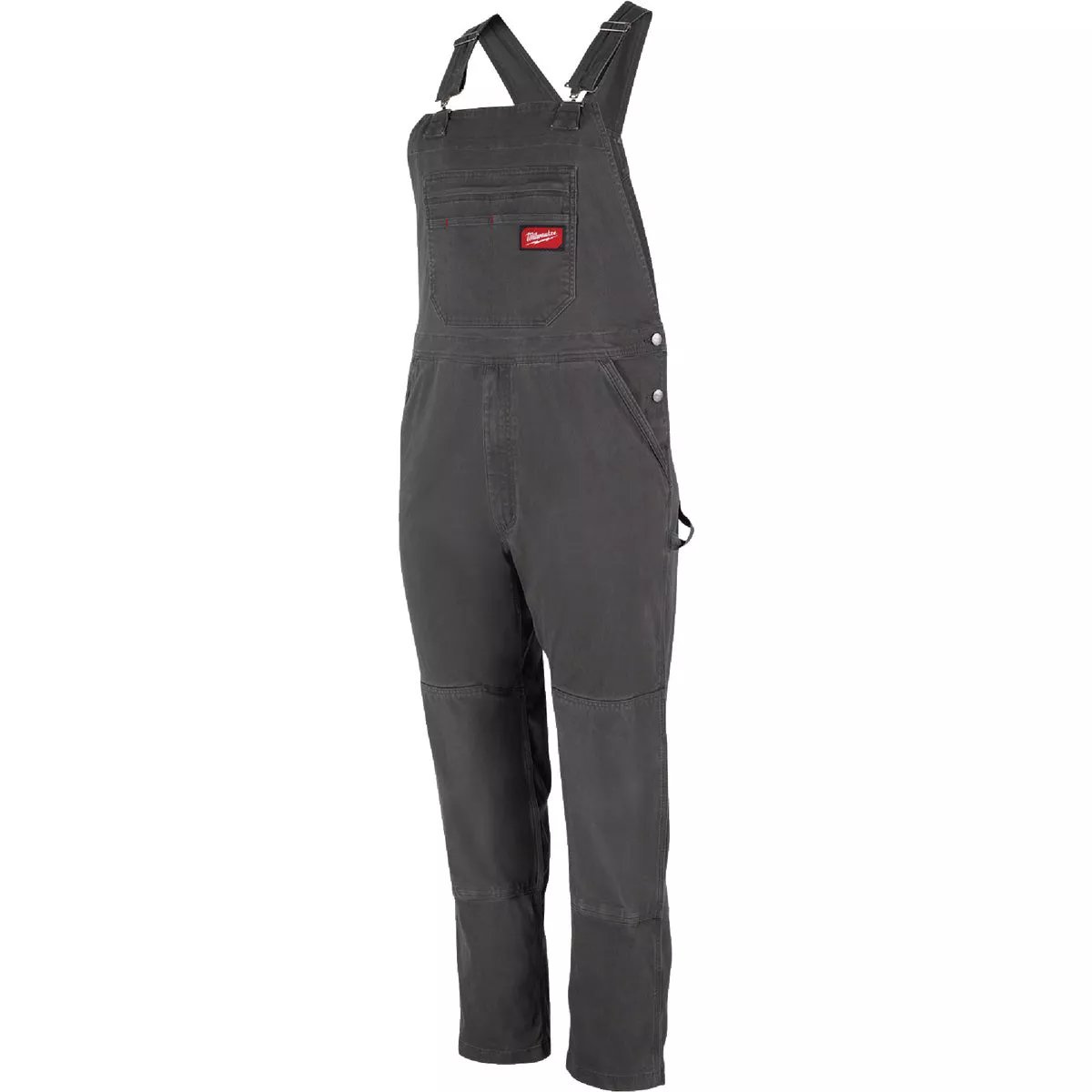 Milwaukee FREEFLEX Men's 34x32 Gray Unlined Bib Overalls