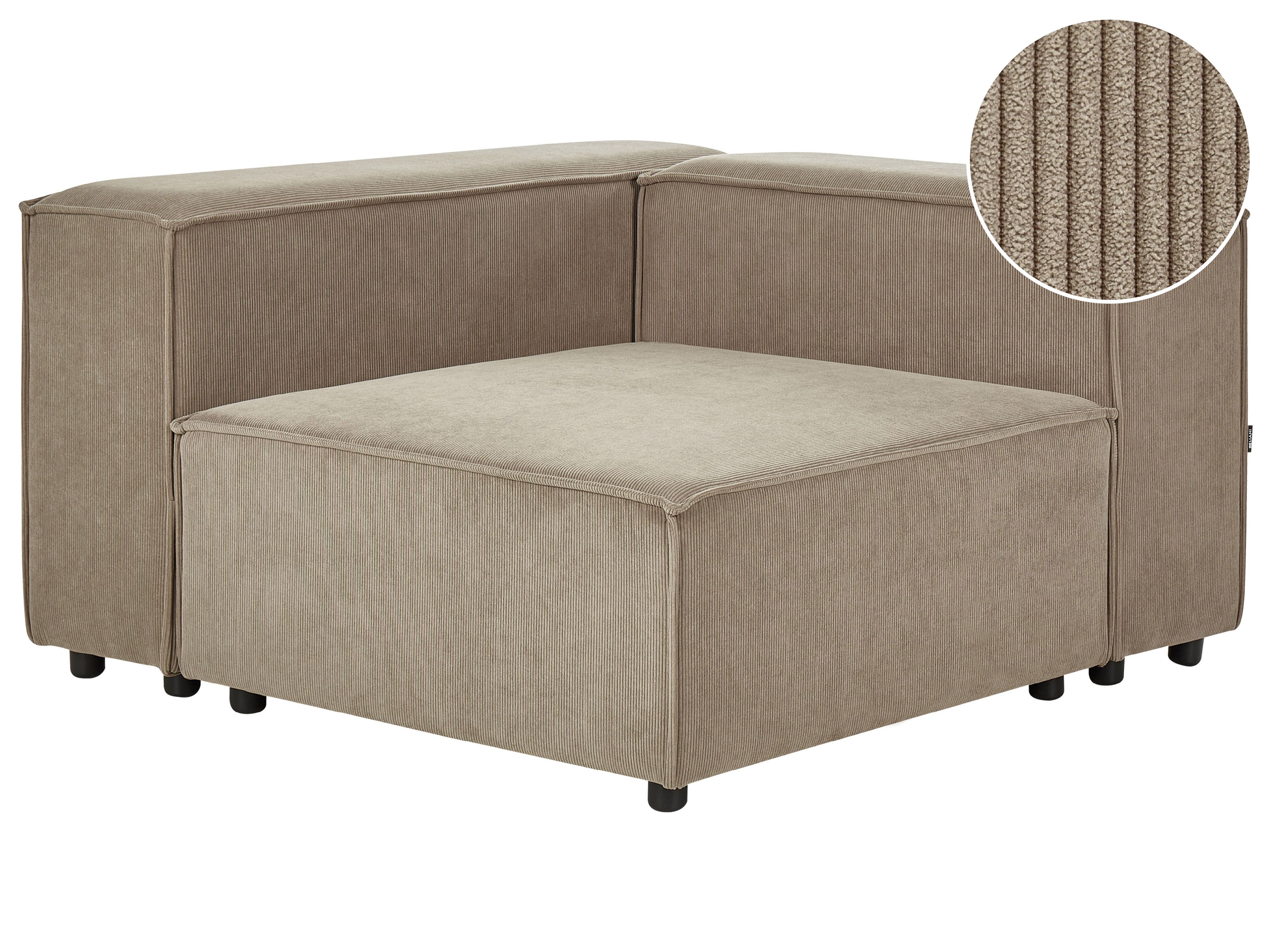 Corner Seat APRICA Corduroy Brown