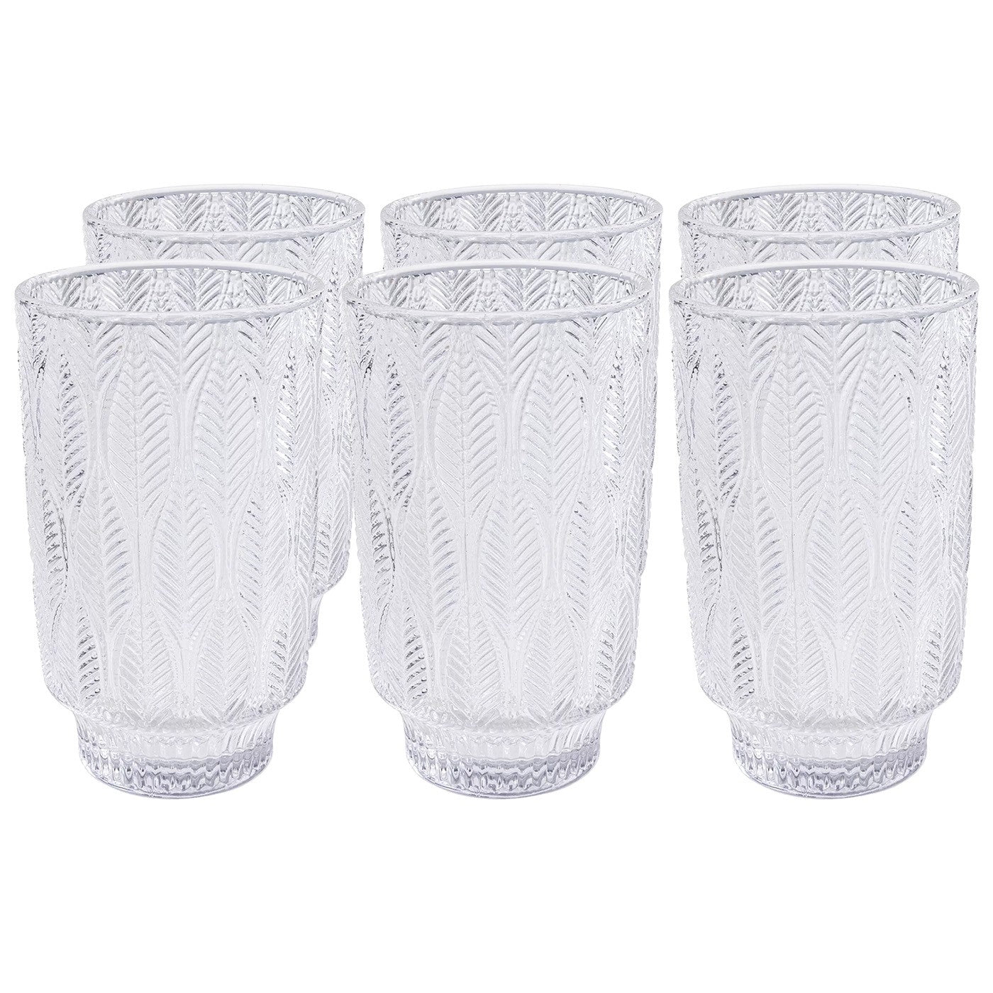 Waterglazen Fogli (6 set) Kare Design