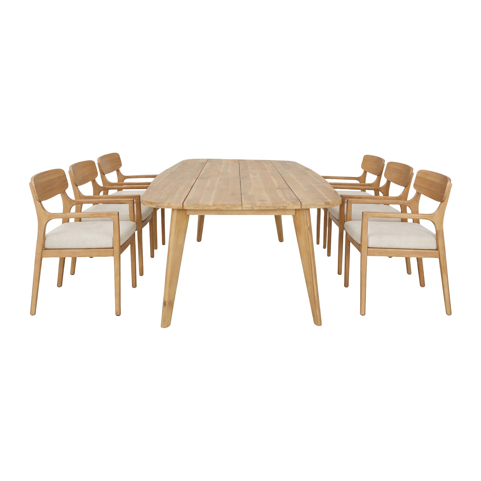 Blokker Scandi Tuinset - Acaciahout - Beige