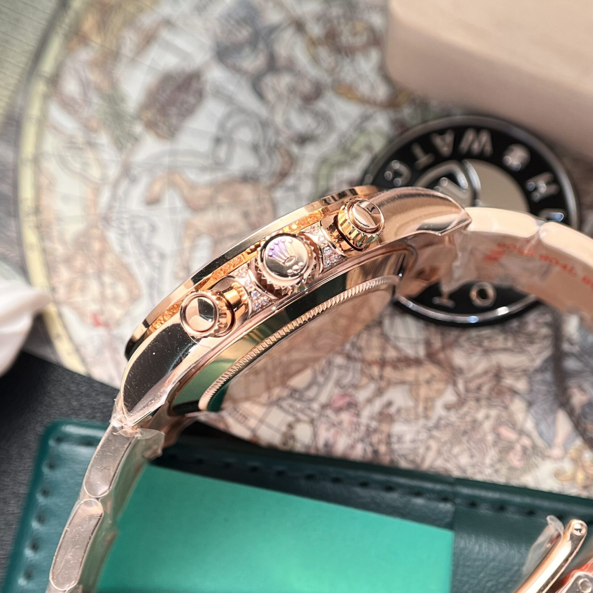 Rolex Best Replica Watch Cosmograph Daytona 116595RBOW Black Dial Noob Factory 40mm - Top club