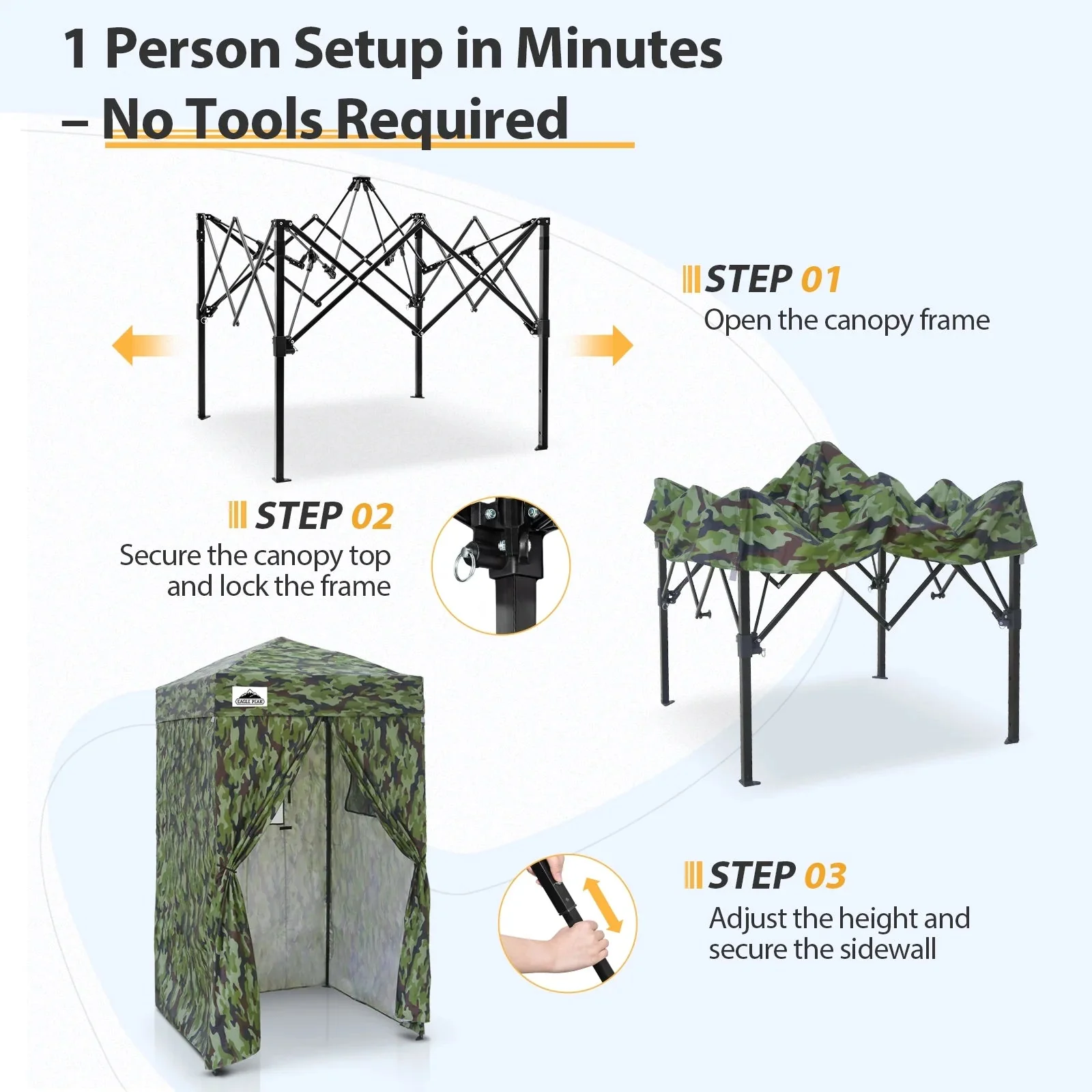 EAGLE PEAK Ultra Compact 4 ft x 4 ft Pop-Up Changing Room Canopy - Flex - Image 163 EAGLE PEAK Ultra Compact 4 ft x 4 ft Pop-Up Changing Room Canopy - Flex - Image 163