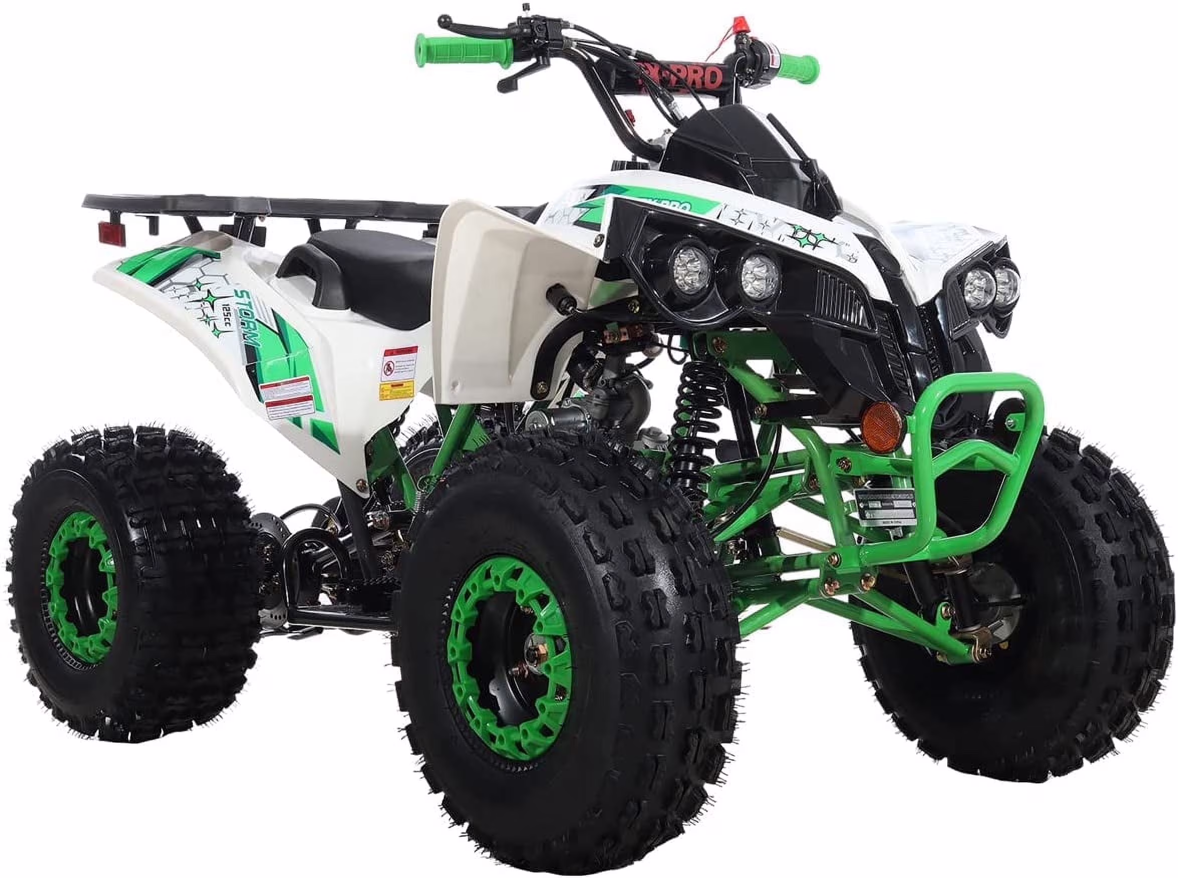 X-Pro Brand New 125cc Gas ATV, Automatic Transmission w/Reverse Electric Start Big 19"/18" Tires - Image 9