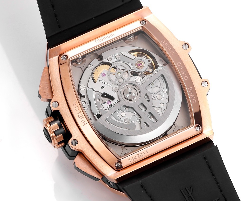 Hublot SPIRIT OF BIG BANG Chronograph, 45 mm Textured rubber strap(1:1 replica) - Top club