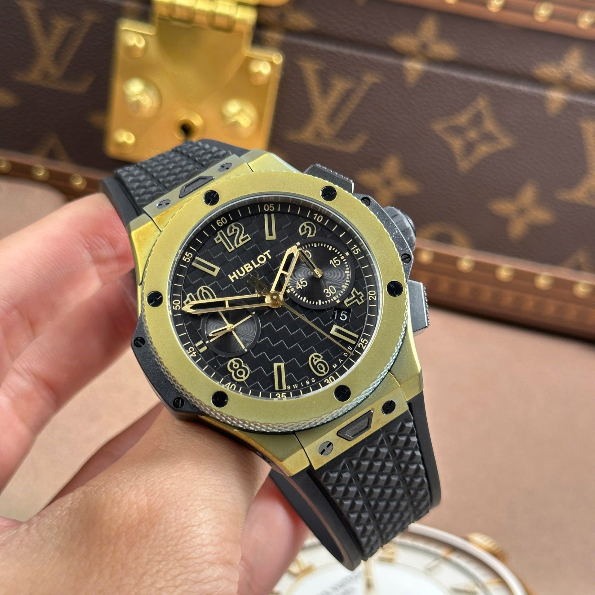 Hublot Big Bang 20th Anniversary Imitation Watches Automatic Movement BBA Factory 43mm - Top club