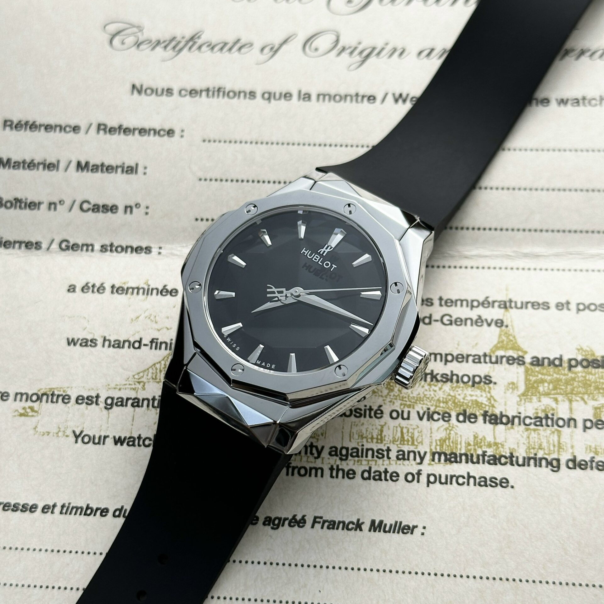 Hublot Replica 1:1 Watch Classic Fusion Orlinski Titanium Black Factory APS 40mm - Top club