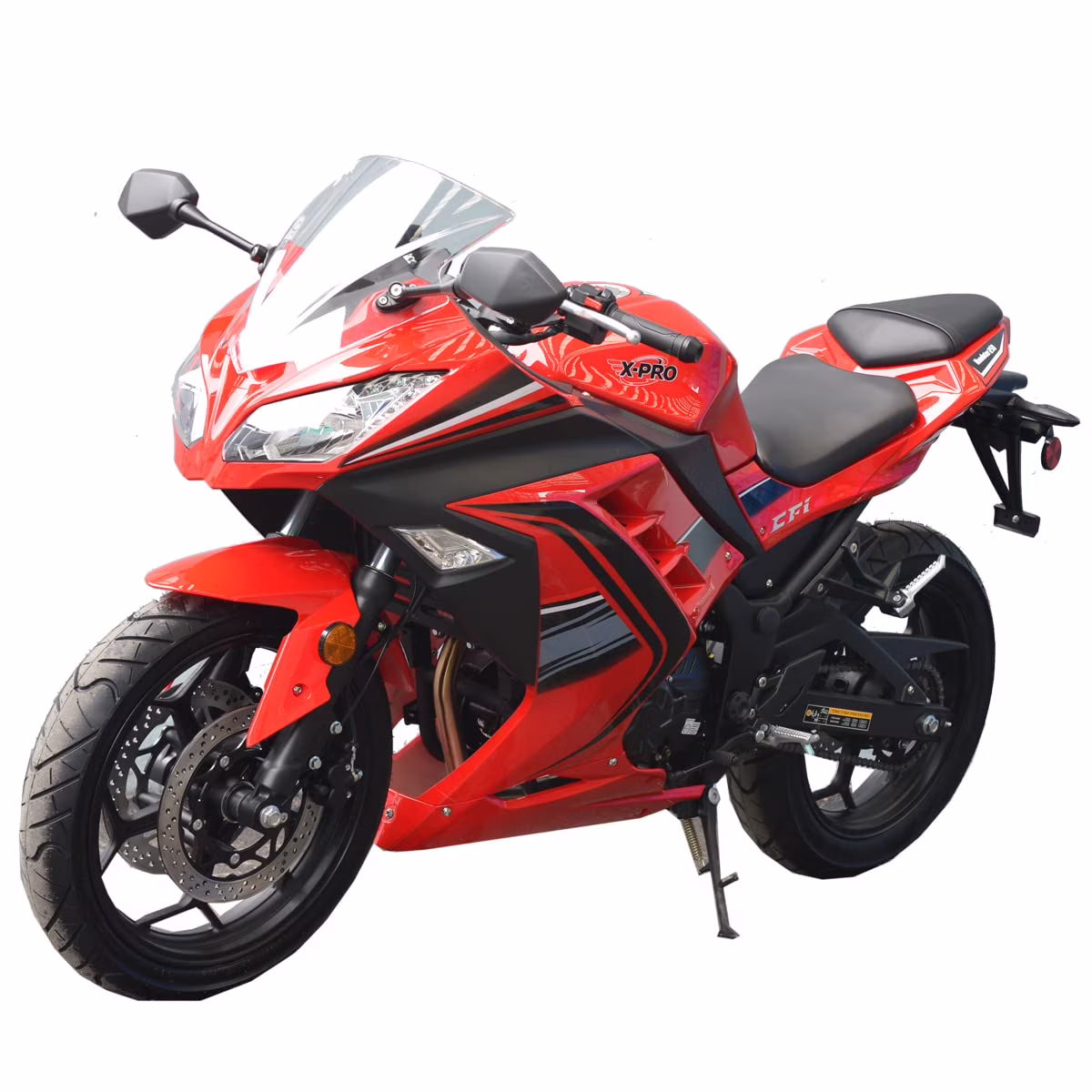 X-Pro Brand New 250cc EFI Fuel Injection Dirt Bike Motorcycle Street Bike, 6 Manual Transmission Electric Start 17" Wheels Assembled in Crate - Image 5