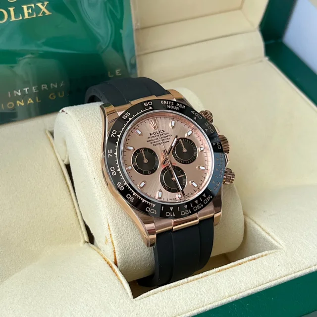 Rolex Cosmograph Daytona 40mm, 18k Everose Gold, Ref# 126515ln-0006(1:1 replica) - Top club