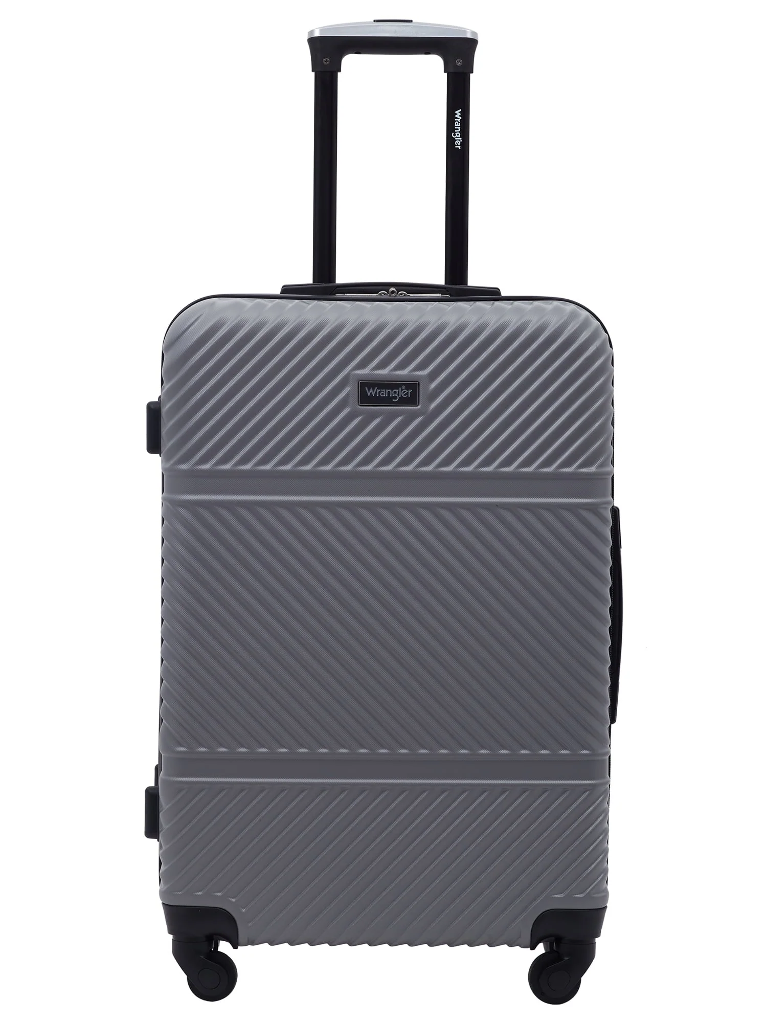 Wrangler 4 pc. ABS Spinner Luggage Set with 20